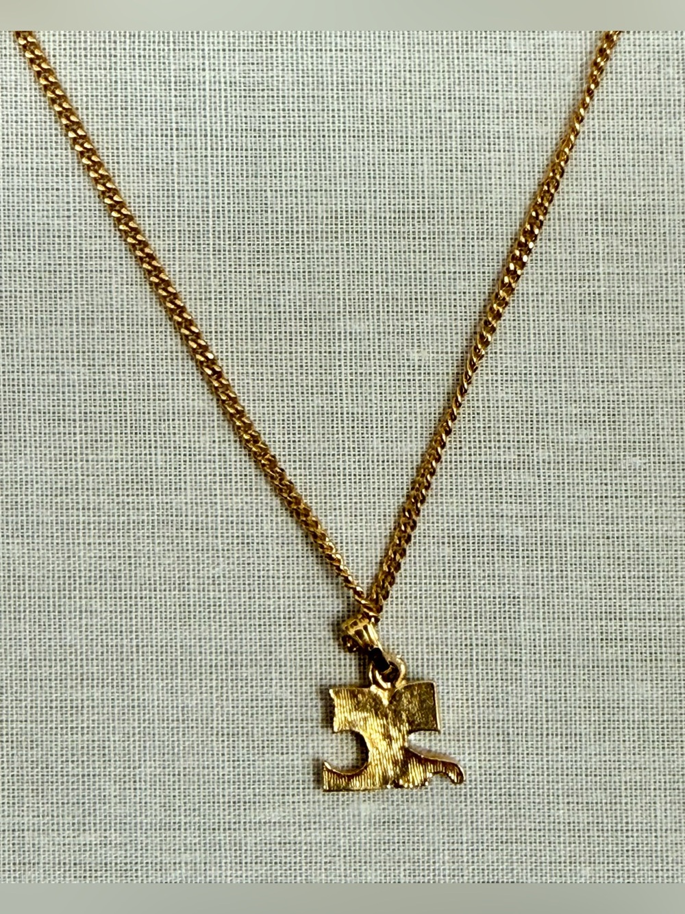 COURREGES Paris Vintage Y2K Luxury Everyday Two-Tone Rhinestone Logo Necklace - Picture 10 of 10